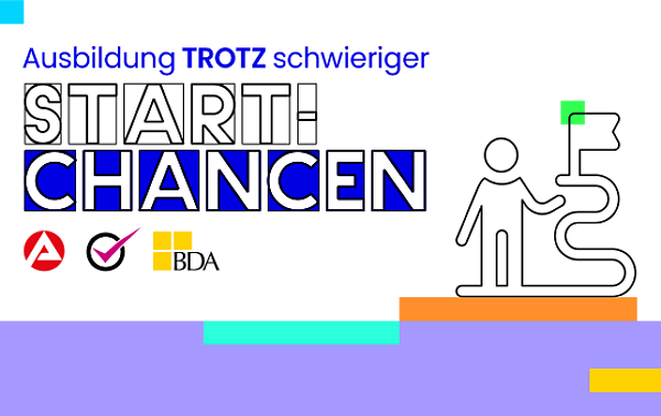 LOGO Ausbildung trotz schwieriger Startchancen